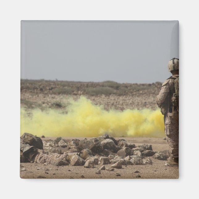 Imã Marines dão segurança (Frente)