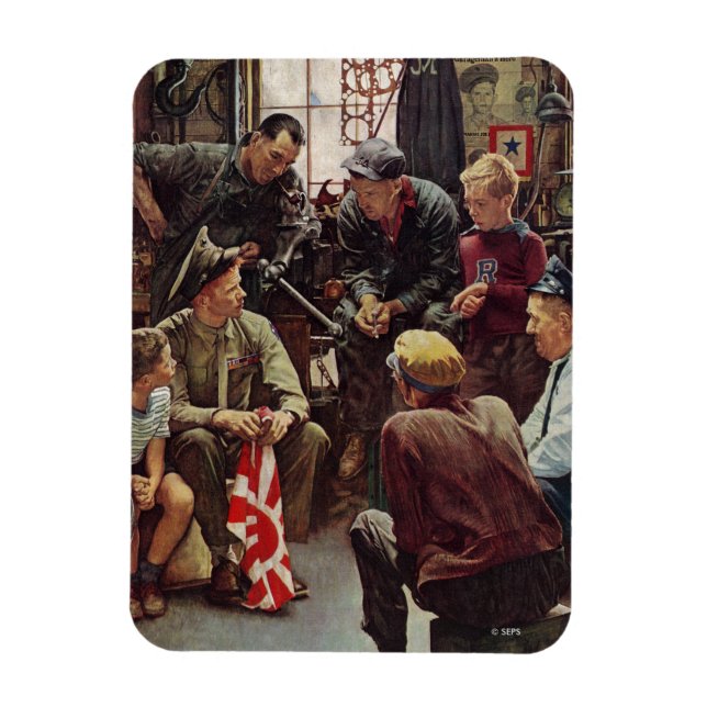 Ímã Marinha de Emergência (Vertical)