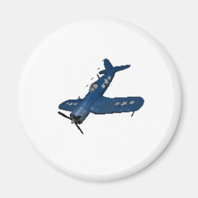 Imã MARINHO f4u corsair mergulhando (Frente)