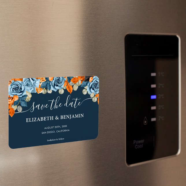 Ímã Marinho Russo Elegante E Casamento De Ferrugem Sal (Criador carregado)