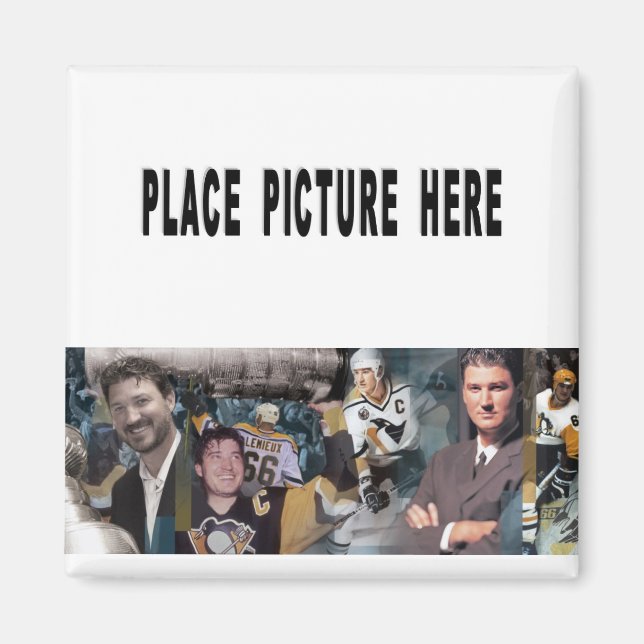 Imã Mario Mosaic Magnet com Foto Individual (Frente)