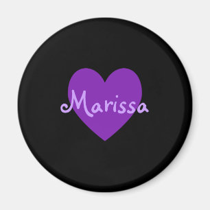 Imã Marissa no roxo