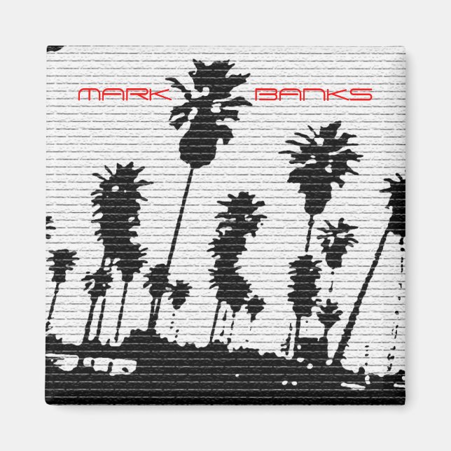 Imã Mark Banks magnet (Frente)