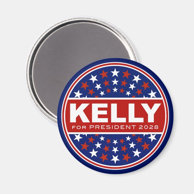 Imã Mark Kelly para Presidente 2028 (Front/Back)