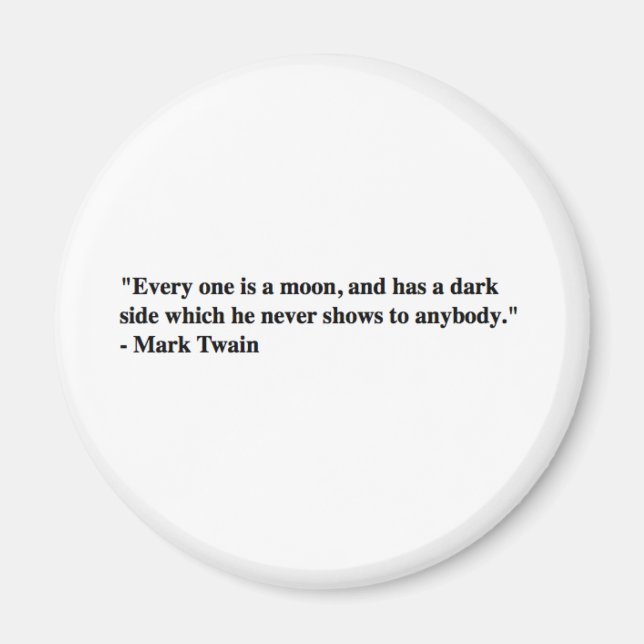 Imã Mark Twain (Frente)