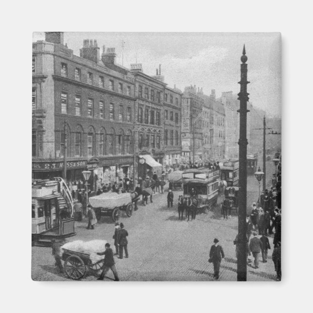 Imã Market Street, Manchester, 1910 (Frente)