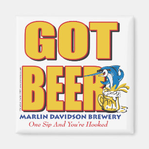Imã Marlin Davidsons Brewery - Tem Cerveja