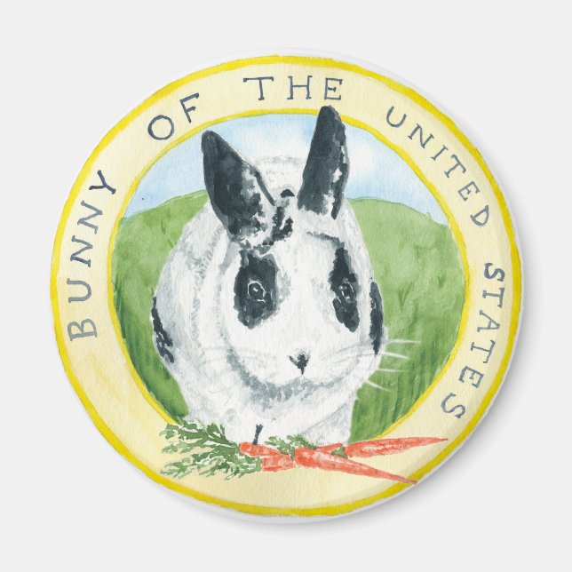 Imã Marlon Bundo Botus - íman de selo (Frente)