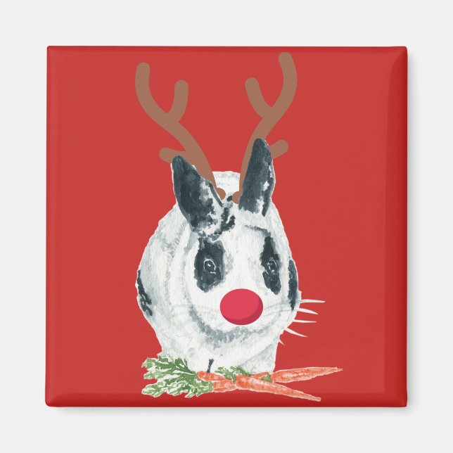 Imã Marlon Bundo Christmas Rudolph magnet (Frente)