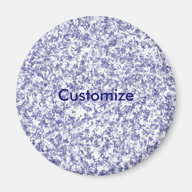 Imã Mármore Azul - Modelo (Frente)