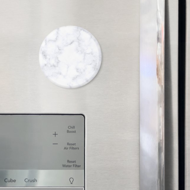 Imã Mármore Branco Elegante Moderno (In Situ (Fridge))