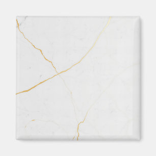 Imã mármore de ouro branco