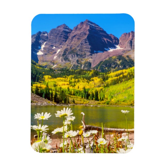 Ímã Maroon Bells em Aspen, Colorado (Vertical)