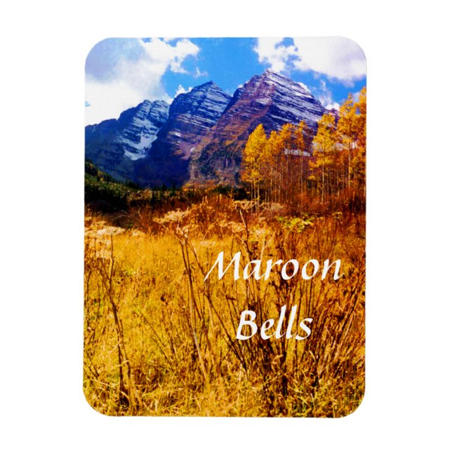 Ímã Maroon Bells Viagem (Vertical)