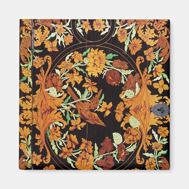 Imã Marquetry box, inglês, c.1670 (Frente)