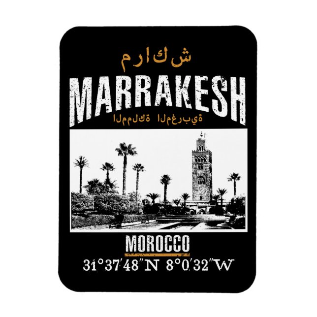 Ímã Marrakesh (Vertical)