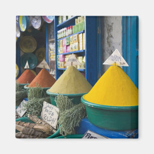 Imã MARROCOS, costa atlântica, ESSAOUIRA: Mercado de 