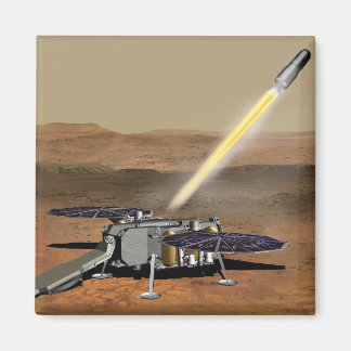 Imã Mars Ascent Vehicle Lançado De Marte.