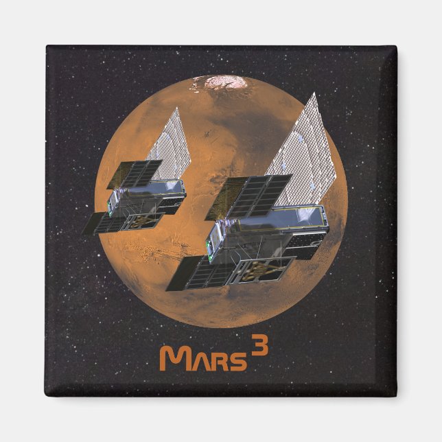 Imã Mars Cubo por MarCO CubeSats (Frente)