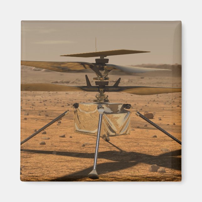 Imã Mars Ingenuity Helicopter (Frente)