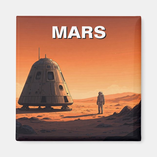 Imã Mars Viagem (Frente)