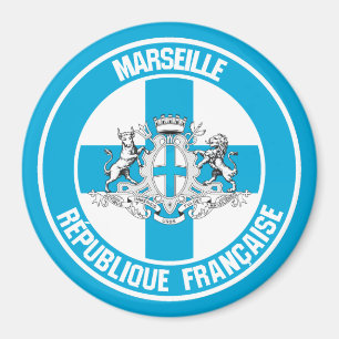 Imã Marselha Round Emblem