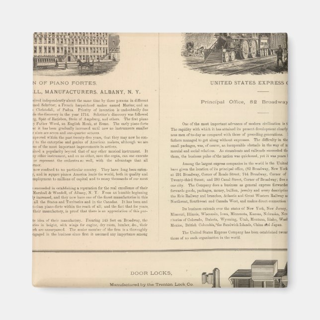 Imã Marshall e Wendell, fabricantes (Frente)