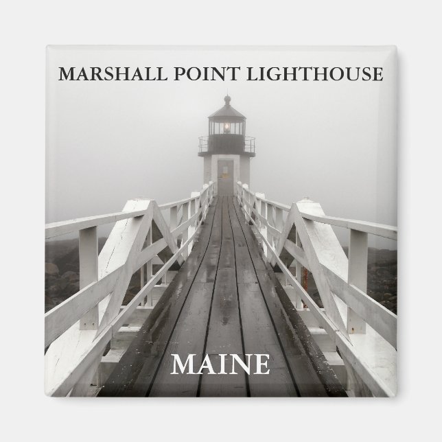 Imã Marshall Point Light, Port Clyde Maine (Frente)