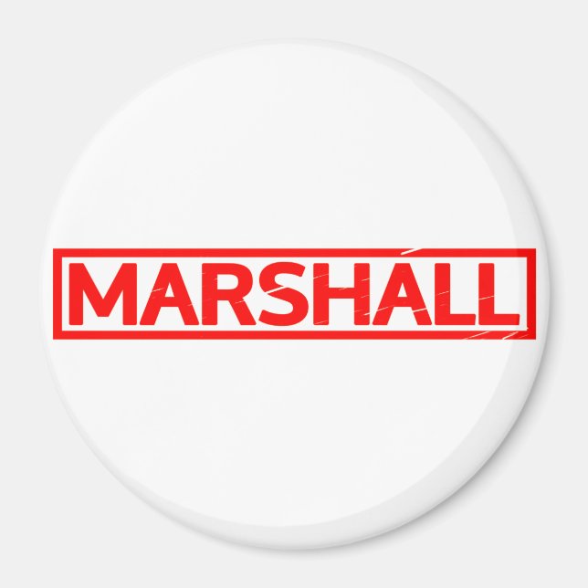 Imã Marshall Stamp (Frente)