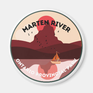 Imã Marten River Ontario Provincial Park Magnet