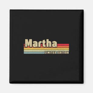 Imã Martha Gift Name Personalizated Birthday Fun Chris
