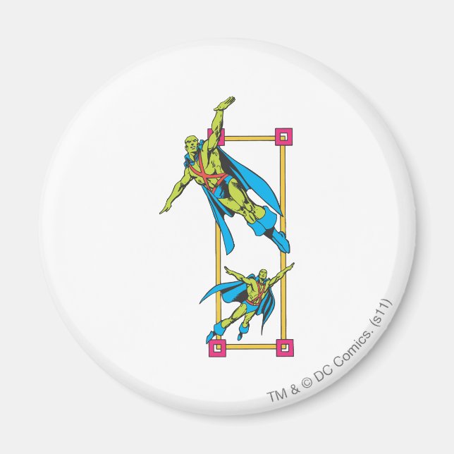 Imã Martian Manhunter Soars (Frente)