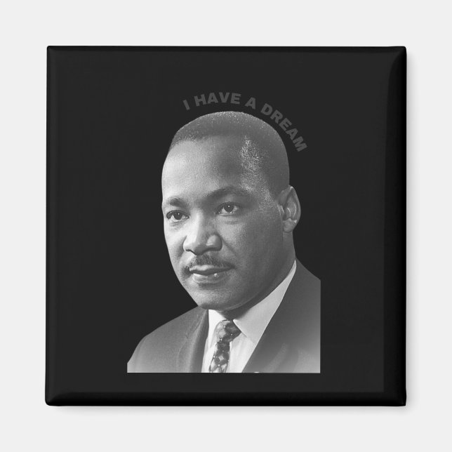 Imã Martin Luther King_i tem um adesivo de sonho (Frente)