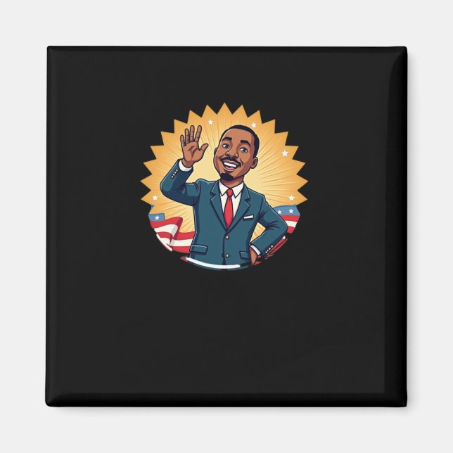 Imã Martin Luther King Mlk Day Black History Sticker (Frente)