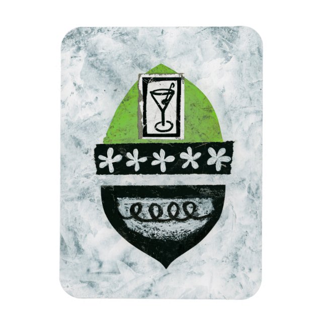 Ímã Martini Break Refrigerator Magnet (Vertical)