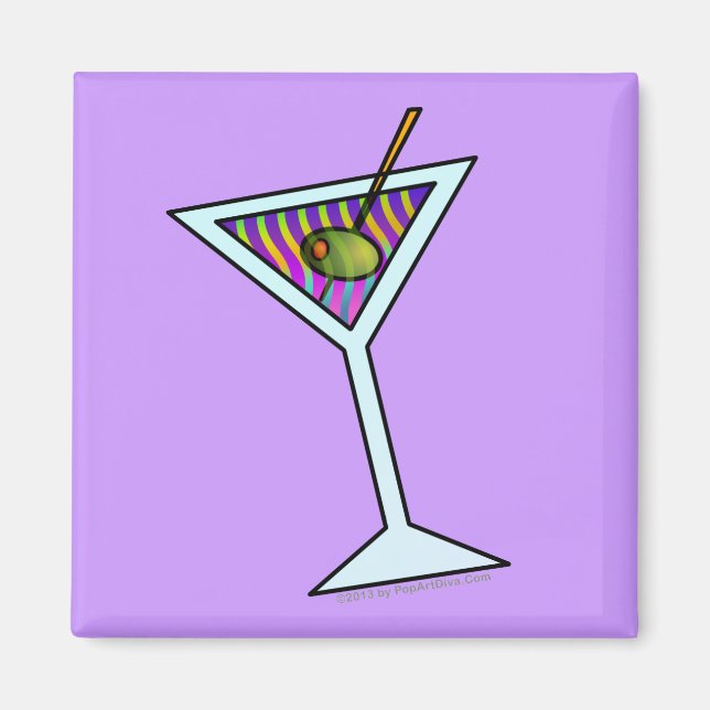 IMÃ MARTINI MAGNETS (Frente)