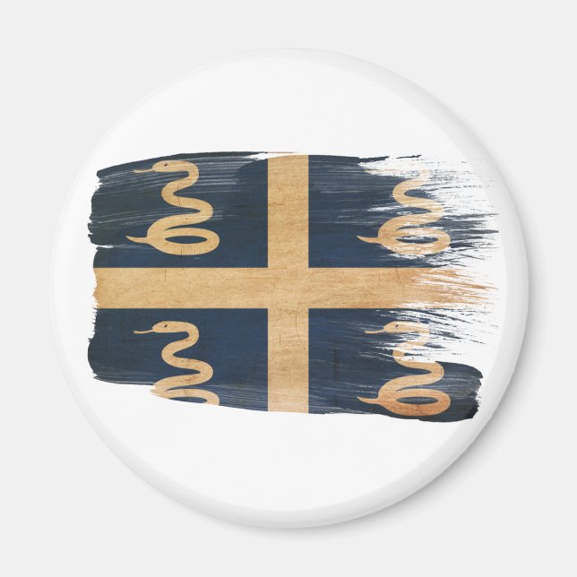 Imã Martinica Flag Magnets (Frente)