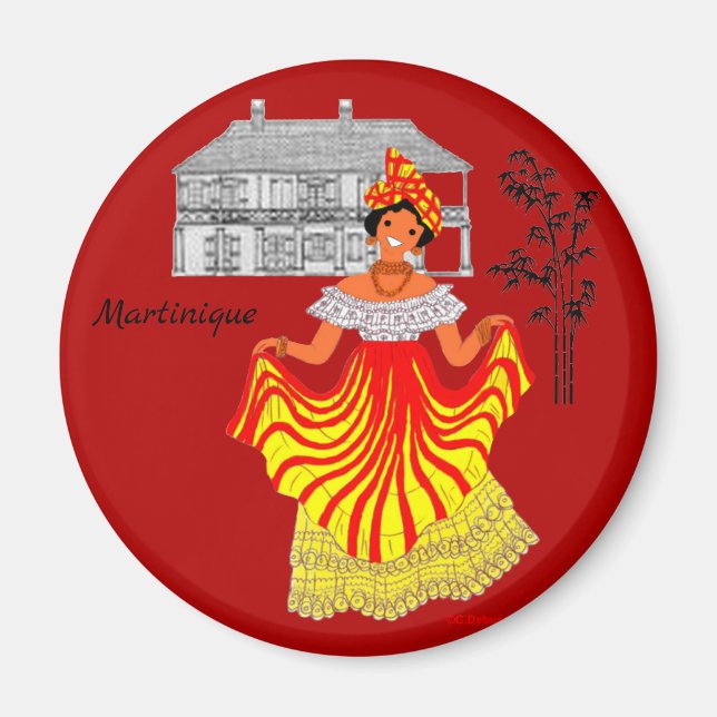 Imã Martinica, França (Frente)
