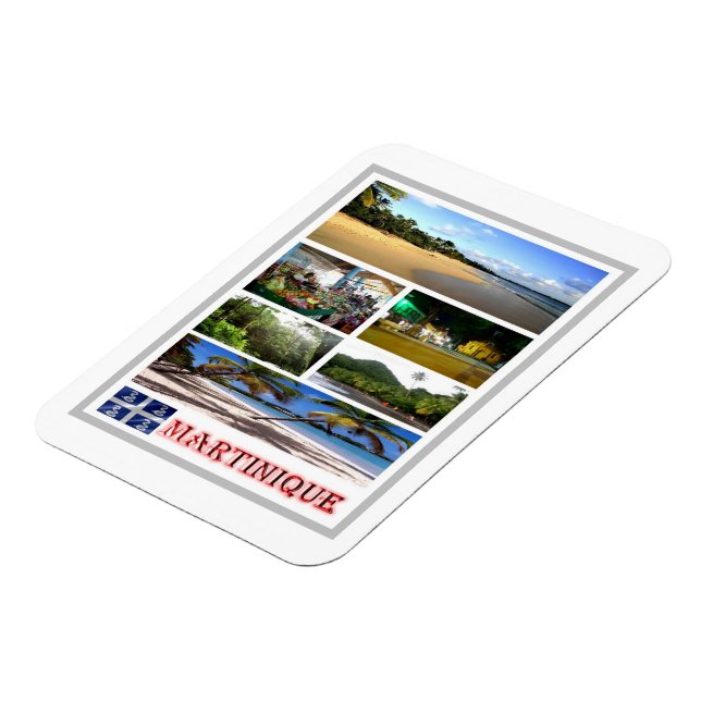 Ímã Martinica - Mosaico - (Left Side)