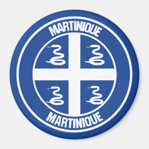 Imã Martinique Round Emblem