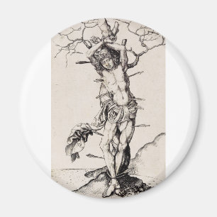 Imã Martírio de São Sebastião por Martin Schongauer