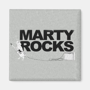 Imã Marty Rocks Magnet