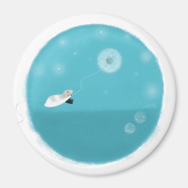 Imã Marty Trabel Adbenture Magnet (Frente)