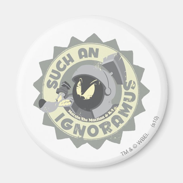 Imã MARVIN, O MARTIAN™ TÃO Ignoramus (Frente)