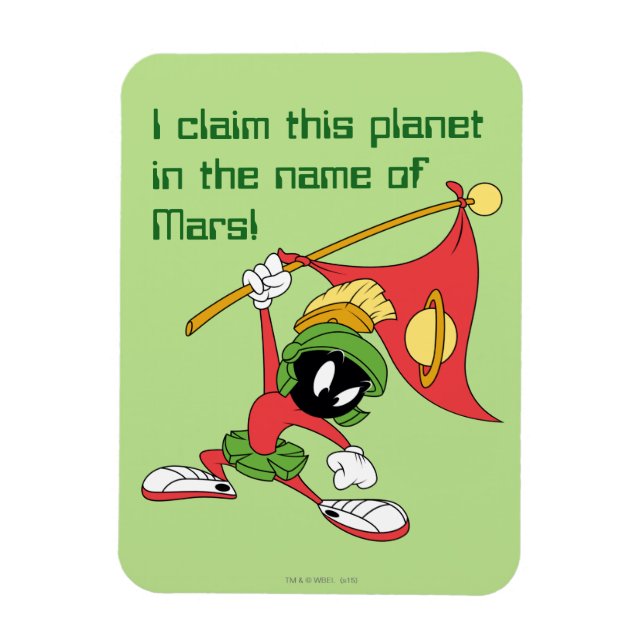 Ímã MARVIN, O Planeta de Solicitação MARTIAN™ (Vertical)