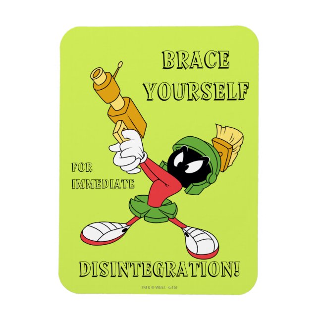 Ímã MARVIN THE MARTIAN™ AMING Laser (Vertical)