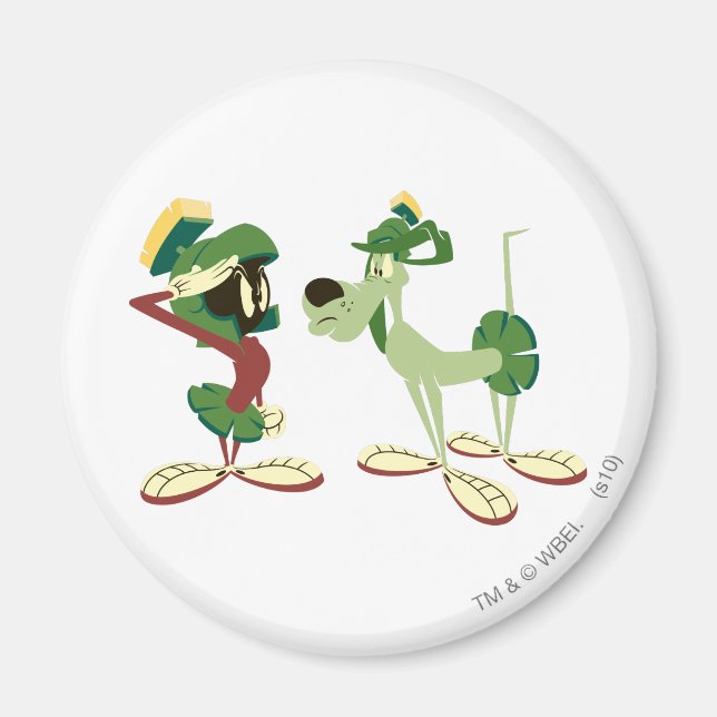 Imã MARVIN THE MARTIAN™ and K-9 (Frente)