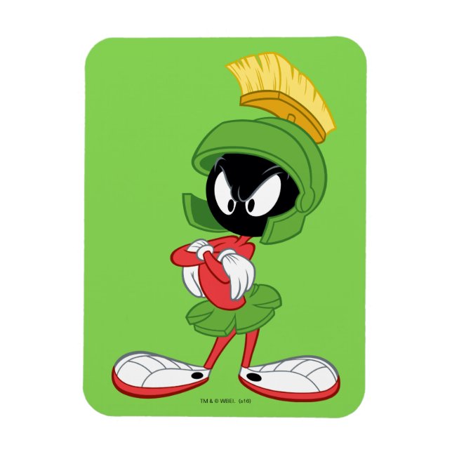 Ímã MARVIN THE MARTIAN™ | Armas cruzadas (Vertical)