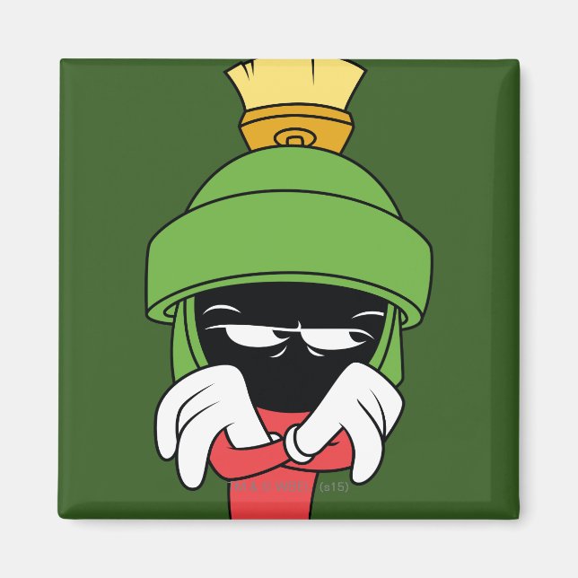 Imã MARVIN THE MARTIAN™ Pout (Frente)
