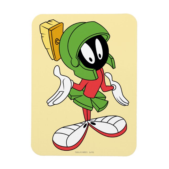 Ímã MARVIN THE MARTIAN™ Shrug (Vertical)
